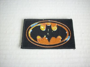 BATMAN TOPPA PATCH in tessuto da cucire VINTAGE ANNI 80 - Foto 1 di 1