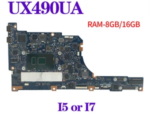 ASUS Zenbook UX490 UX490UAK UX490U UX490UA UX490UAR UX3490UA Laptop Motherboard - Picture 1 of 6