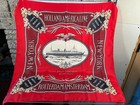 VINTAGE HOLLAND-AMERICA LINE SS NIEUW AMSTERDAM OCEAN LINER SOUVENIR SCARF
