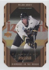 1999-00 Upper Deck Black Diamond Final Cut /50 Milan Kraft #102 Rookie RC