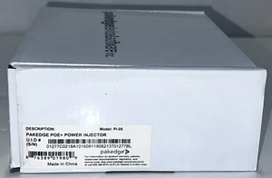 Pakedge PI-05 Gigabit PoE Injektor Power-over-Ethernet Injektor 802.3at NEU Neu in OVP - Bild 1 von 4