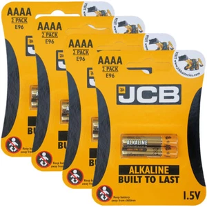 8 x JCB AAAA MN2500 E96 25A LR61 Batteries - Picture 1 of 1