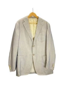 CANALI Tailored Jacket/50/Cotton/BLU/Stripe - Picture 1 of 8