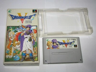 Dragon Quest V 5 Super Famicom SFC Japan import +Box (no manual) US Seller - Image 1 of 4