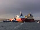 Photo 6x4 Ship to ship oil transfer jetty four Sullom Voe Scatsta  c2009