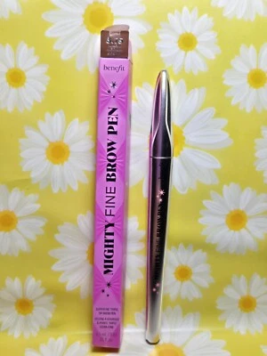 Benefit Mighty Fine Waterproof Brow Pen  Warm Medium  Brown 3.75 BNIB - Image 1 of 4