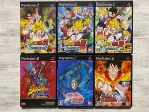 SONY PS2 DRAGON BALL Z Sparking & Neo Meteor & JoJo's Bizarre Adventure & D.O.N - Picture 1 of 14