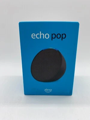 Amazon Echo Pop - Anthrazit - Smart Lautsprecher - Alexa Speaker Bluetooth - NEU - Bild 1 von 4