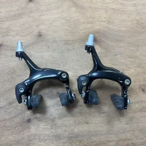 TEKTRO 420A Dual Pivot Road Bike Brake Caliper Set Black - Picture 1 of 12