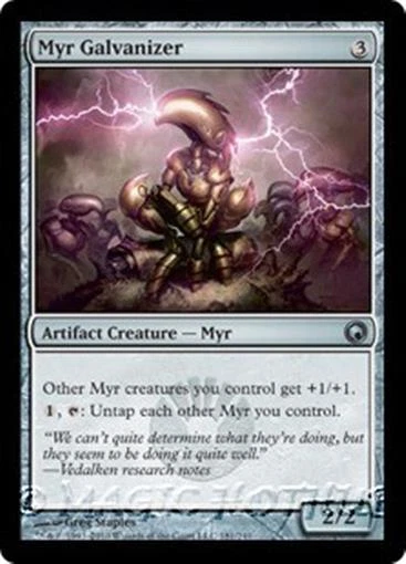 MTG - MYR GALVANIZER - Scars of Mirrodin (U) - Image 1 of 1