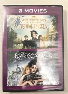 MISS PEREGRINE'S HOME FOR PECULIAR CHILDREN / EDWARD SCISSORHANDS DVD Set NEW  - Foto 1 di 3