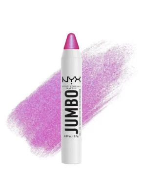 3 - NYX PROFESSIONAL MAKEUP Jumbo Multi-Use Face Highlighter Stick- Blueberry - Image 1 of 4