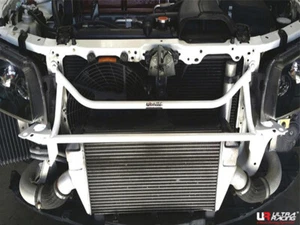 BARRA DE TORSIÓN DELANTERA ULTRA RACING PARA MITSUBISHI EVO 7/8/9 CT9A 2001-2007 4 puntos - Imagen 1 de 8