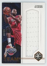 Tyreke Evans 2016-17 Panini Limited Team Trademarks Prime /99 Jersey #19 New