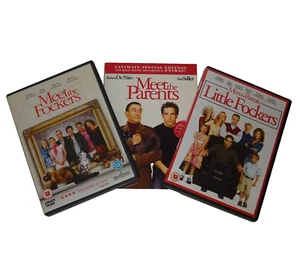 MEET THE FOCKERS MEET THE PARENTS LITTLE FOCKERS 3 X DVD 'S - Picture 1 of 5