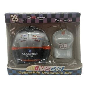 Kevin Harvick #29 NASCAR Goodwrench Collectible Ornament Set by Trevco