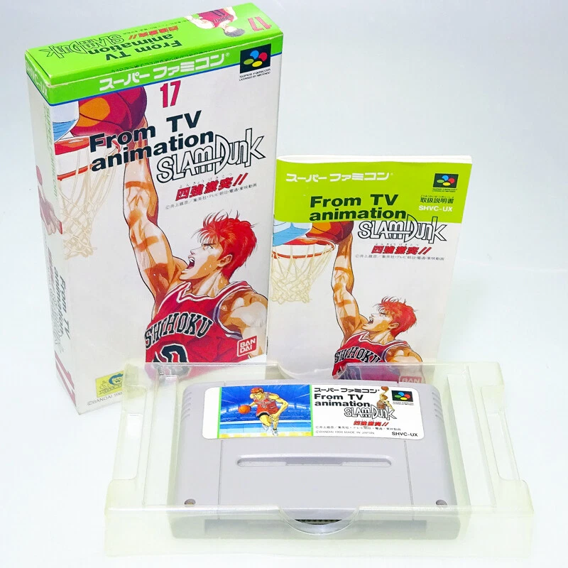 SLAM DUNK From TV animation Nintendo Super Famicom SFC Japan Import Complete - Image 1 of 1