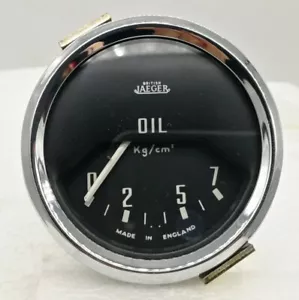 Triumph Tr4 Tr4A Jaeger Oil Pressure Gauge Press. Olio European Market PL2302/23 - Picture 1 of 6