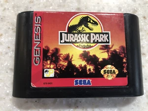 CARTUCHO DE JUEGO JURASSIC PARK ORIGINAL SEGA GENESIS CARTUCHO DE JUEGO SOLO NES HQ - Imagen 1 de 1