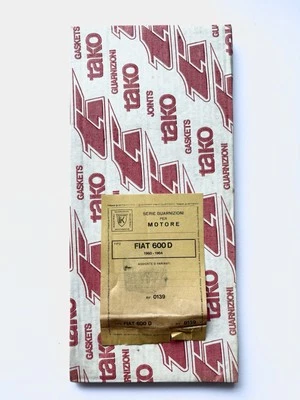 Fiat 600 D 1960-1964. Engine Gasket Series. Original TAKO REF. 0139. M10 - Image 1 of 4
