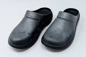 OOFOS OOcloog Zoccoli da Recupero Slip On Grigio Nero Unisex M5/W7 - Foto 1 di 12
