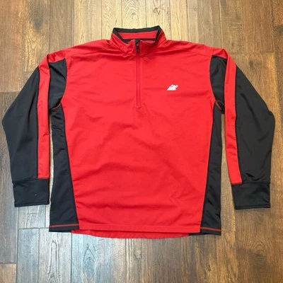 Pullover Eastern Mountain Sports EMS 1/4 cremallera rendimiento para hombre talla XL elástico Foto 1 de 4