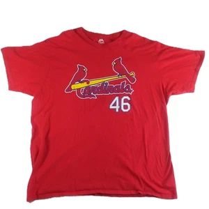St Louis Cardinals Majestic T Shirt Mens XL Goldschmidt 46 - Picture 1 of 7