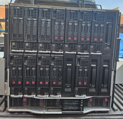 HP Blade System BL C7000 with Blades & 6 PSU. - Image 1 of 4