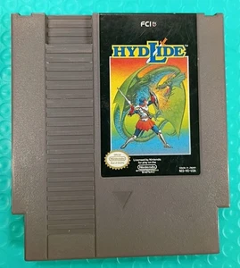Hydlide Game Cartridge (1989, NES) getestet & funktioniert - Bild 1 von 4
