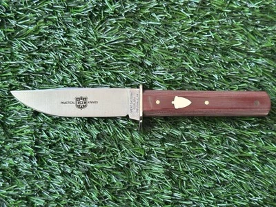Cuchillo de caza Great Eastern Cutlery - GEC - H10121 rojo Micarta hoja fija pequeña Foto 1 de 4