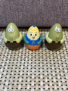 Lot Of 5 SpongeBob SquarePants Wobble Toys Squidward, Miss Puff Mr Krabs, 2 Fred - Picture 1 of 13
