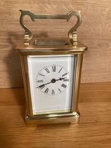 Vintage Brass Carriage Clock - Picture 1 of 11