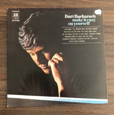 Burt Bacharach Make It Easy On Yourself LP Vinyl Album Record Jazz Rock 1969 VG+ Foto 1 de 4