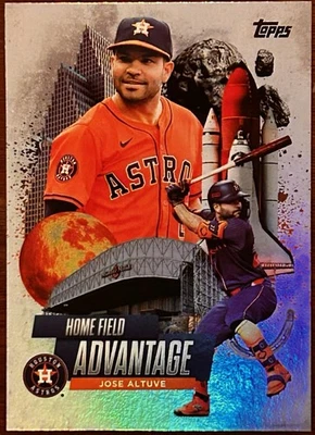 Jose Altuve 2025 Topps Series 2 Home Field Advantage SP Houston Astros - Image 1 of 2