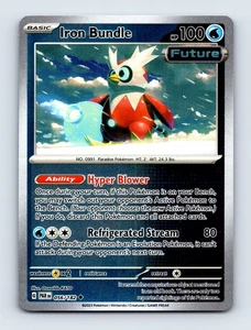 Iron Bundle Reverse Holo SV04: Paradox Rift 056/182 NM/LP - Picture 1 of 2