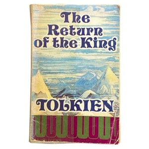 Return of the King J.R.R. Tolkien LOTR Book 3 Vintage Fantasy Paperback Unwin AU - Picture 1 of 10