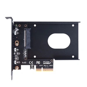 U2x4 Pcie 4.0 PCIE Adapterkarte SFF-8639 U.2 Computer-Hardware-Zubehör PM985027 - Bild 1 von 6