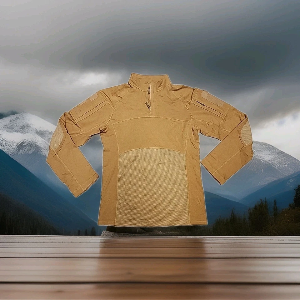Tactical Product Combat Frog Suit Brown Long Sleeve Shirt Airsoft Mens 3XL - Image 1 of 4