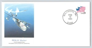 S-3A Viking FDC Cachet Fellows Ferguson Art Fleetwood c1994 Baltimore, Maryland - Picture 1 of 5
