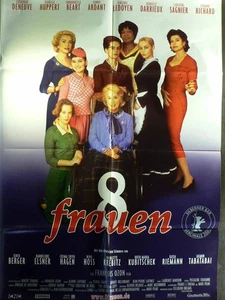 8 Frauen - Catherine Deneuve - Filmposter A1 84x60cm gefaltet (1) - Picture 1 of 1