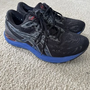 Asics Mens Sz 11.5 Gel Cumulus 23 Gore-tex Blue Black Running/walking Shoes - Picture 1 of 15