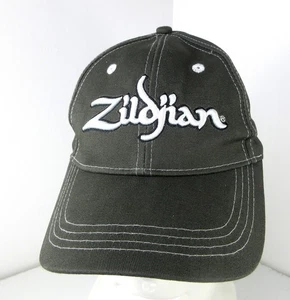 Zildjian 3D Embroidered Logo Baseball Dad Hat Cap Gray 100% Cotton Strapback - Picture 1 of 5