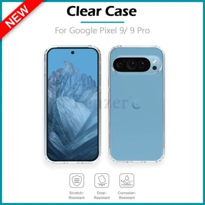 Fenzer Ultra Slim Protector Shockproof Phone Case CLEAR Google Pixel 9 / 9 Pro