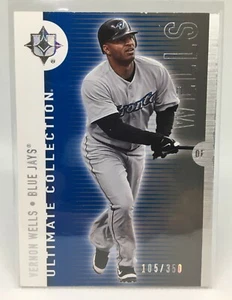 2008 Ultimate Collection #75 Vernon Wells Toronto Blue Jays Baseball Card /350 - Picture 1 of 2