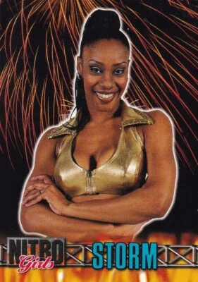 Tarjeta coleccionable Storm 1999 WCW Wrestling Nitro Girls Topps #64 WWE WWF NUEVA EN CAJA Foto 1 de 4