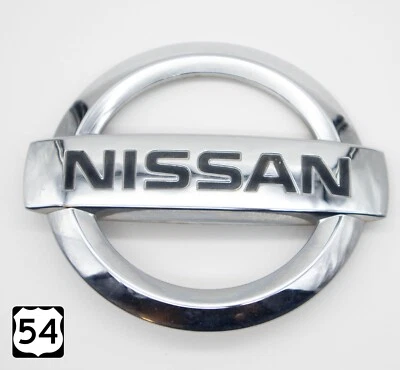 Nissan Xterra Pathfinder 2005-2012 emblema tapa trasera cromada OEM Foto 1 de 4
