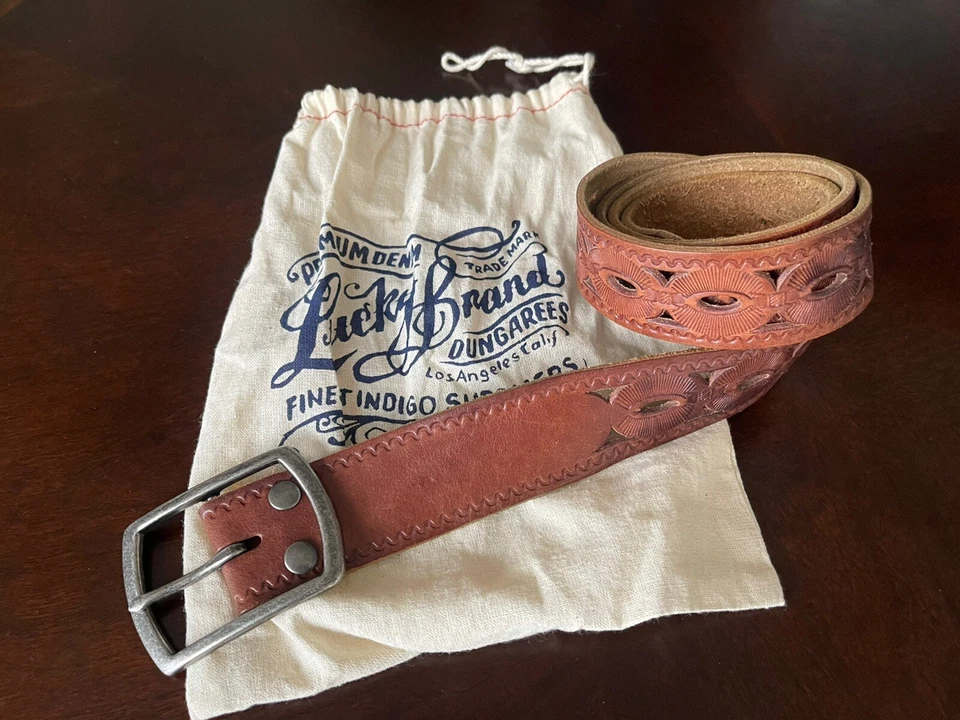 Lucky Brand Leather Belt Women Size L - Image 1 of 4