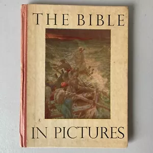 The Bible in Pictures by William Hole BOOK 1954 - Burns Oates & Washbourne - Foto 1 di 10