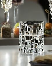 Italiana ETNA Double Old Fashioned Luxury Crystal Whisky Glass -Set of 6, 330 ml