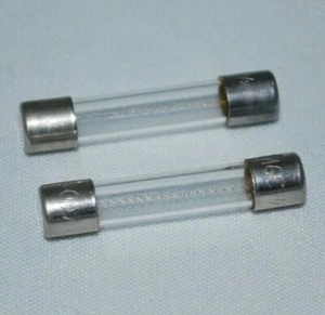 (2 piezas) Bussmann Buss Fusibles AGC 1-1/2 Amp (1.5A) 250V, Fusible de tubo de vidrio de acción rápida - Imagen 1 de 5